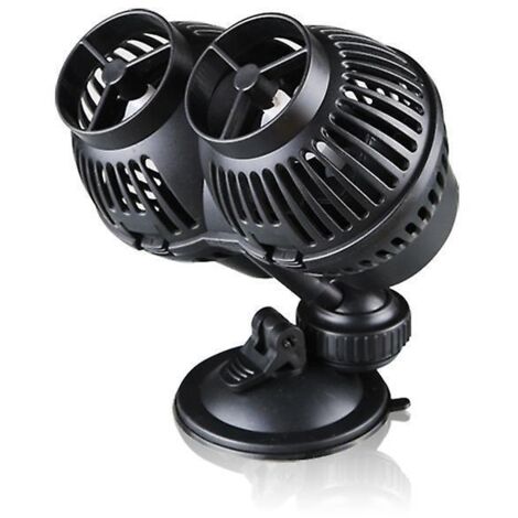 wavemaker Aquarium Pump Black 1 Pc Rs-108a 6w Pompe De Circulation Pour Aquariums D'eau Douce Et D'eau De Mer Jusqu' 60cm Avec Ventouse (1/5)