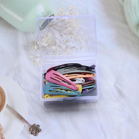 30 Clip Bb Clip Goutte D'eau Pour Enfants De Couleur Mlange Filles Japonaises Et Corennes Coeur Frange Clip Pingle Cheveux Filles Pince Cheveux (1/5)