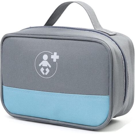 trousse De Secours, Bote Mdicale Boite De D'urgence Bote De Rangement En Tissu Sac De Rangement Portable Familial Bote Mdicaments En Couches Mult (1/5)