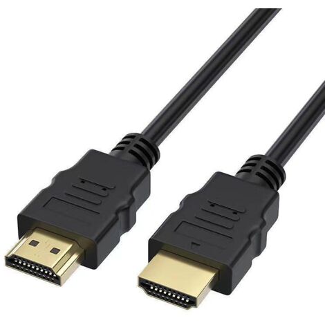 cble Hdmi 1.5m Noir (4k@60 Hz Pour Une Exprience Ultra Hd Spectaculaire - Haut Dbit Avec Ethernet, Compatible Hdmi 2.0/1.4, Blu-ray/ps4/ps5/xbox S (1/4)