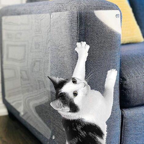 protecteur De Rayure De Chat, 2 Pices Protecteurs Anti-griffes Autocollantes, Protection Anti-griffures Protection Canape Chat, Protections Anti-r (1/5)