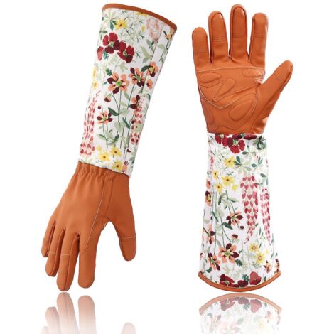 gants De Jardinage Pour Femmes, Gants De Jardinage Imprims, Manches Longues Anti - Piqres, Gants De Jardin Lgants Pour Femmes (1/5)