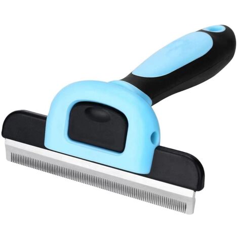 une Brosse Bleue Pour Chien Brosse Pour Chat, 13,5 Cm  10,5 Cm  5 Cm Brosse Infrieure Peigne Pour Chien Brosse Pour Chien Beaut (1/3)
