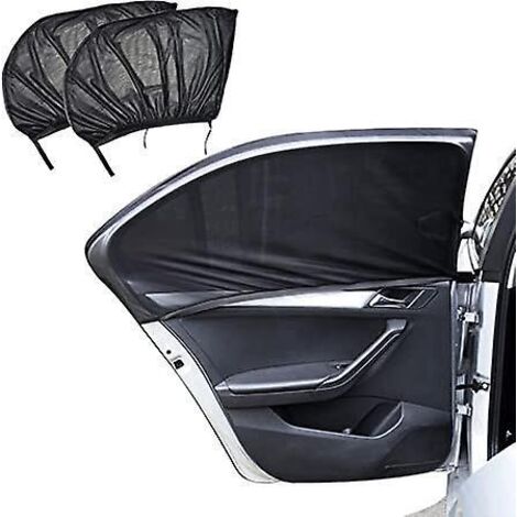pare-soleil Voiture Bb,2 Pices Chaussette Voiture Par Soleil, Filet D'ombrage Universel Pour Voiture Pour Enfants Pour Bloquer Les Moustiques, La (1/5)