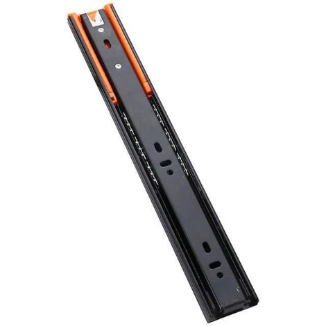 lot De1 Coulisse De Tiroir 250 Mm, Glissires Pour Tiroirs Roulement Billes Fermeture Amortie Et Silencieuse, Glissire Extension Complte Avec Am (1/5)