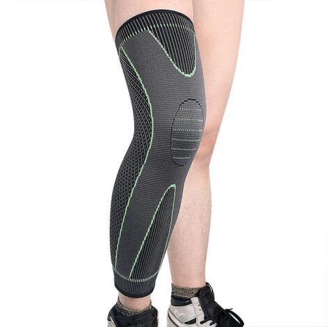 attelle Genou Hommes & Femmes, Genouillres Sport Longue Sangles Rglables,respirantes Antidrapantes Lastique Compression Genouillres Mdicale Pour (1/5)