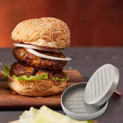ensemble De Presse Hamburger Presse Hamburger, Presse Grill, Moule Galettes (1/5)