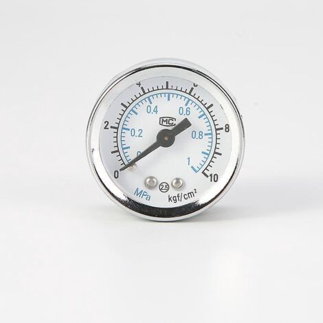 mini Manomtre 1 Pice , Pour Mesurer Air-huile-carburant-eau En Bar/psi. (1/3)