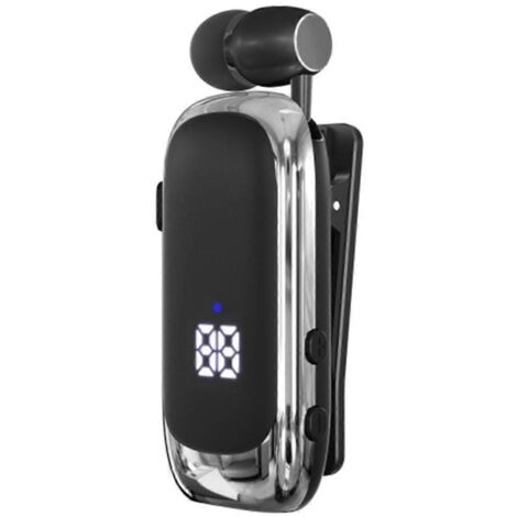Micro-casque Bluetooth 5.4 K88 Autonomie 20h Appels/Musique Couleur Argent-Noir (1/5)
