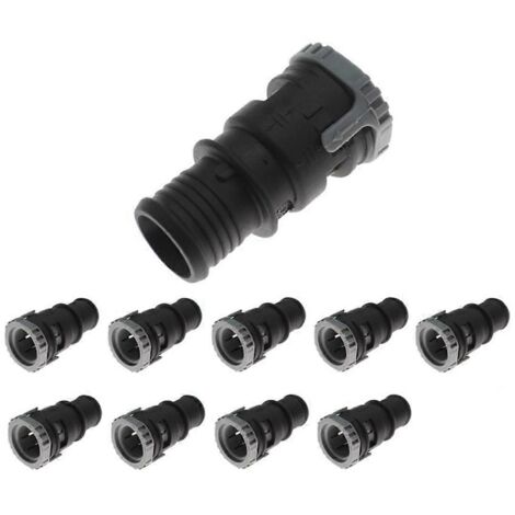 10 Pièces Connecteur de Tuyau Chauffage Voiture en Plastique pour Ford, Pièces Auto (1/5)