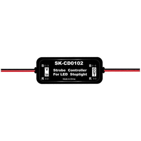 Module de Clignotant pour Feux Stop de Voiture - Contrôleur Strobe SK-CD0102 (1/5)