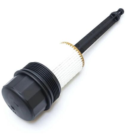 Capuchon de Bouchon de Filtre à Huile pour Mercedes C240 W203 C280 W202 - Noir et Blanc