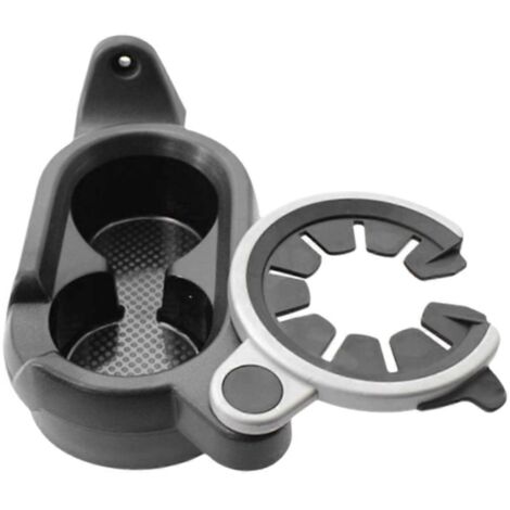 Porte-gobelet double pour Mercedes Benz - Noir - Console centrale (1/5)