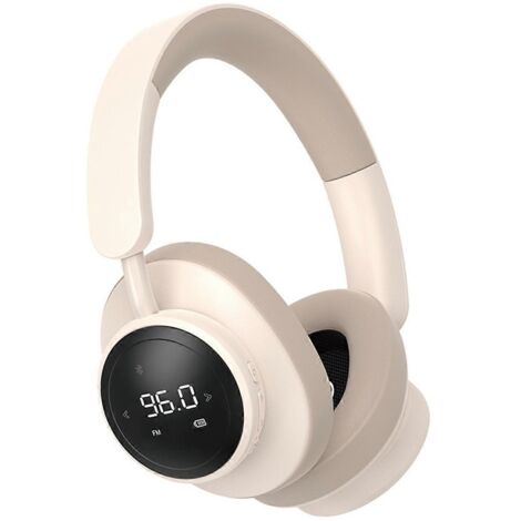 Casque sans fil avec micro kaki-- (1/5)