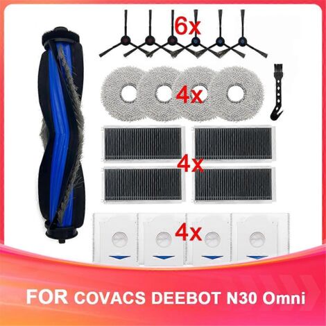 Kit d'accessoires de rechange pour aspirateur robot et laveur de sols ECOVACS Omni-- (1/5)