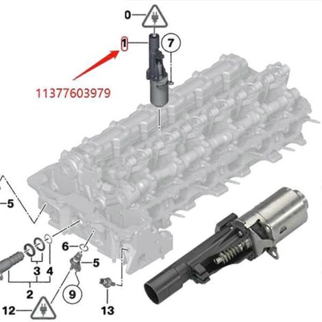 Moteur d'actionneur de distribution Valvetronic pour cylindre neuf 11377603979 pour-- (1/5)