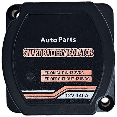 Isolateur de batterie double intelligent, relais sensible à la tension 12 V 140 A (VSR) (1/5)
