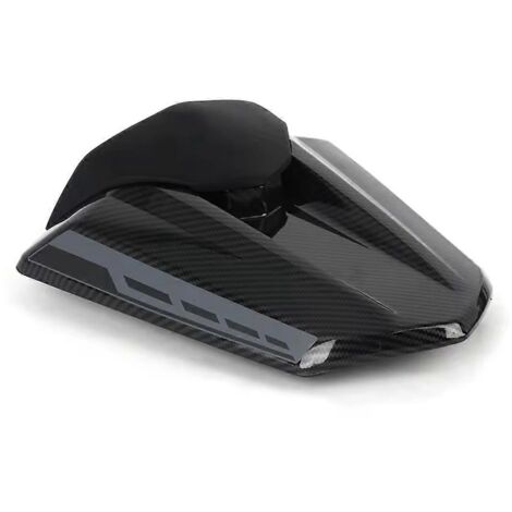 Accessoires moto : capot de selle arrière pour Honda, noir et gris. (1/5)