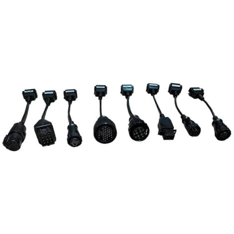 Kit complet de 8 convertisseurs OBD2 mâle vers femelle pour camions