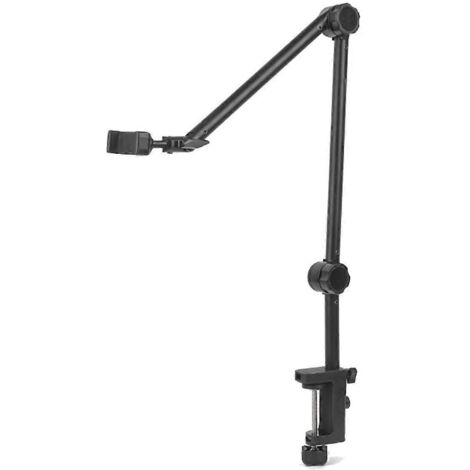 Support de téléphone pour bureau avec pinces de fixation et bras flexible --- (1/5)