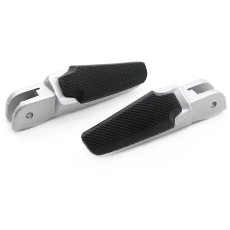 Repose-pieds avant de moto + housse pour argent et noir -- (1/5)