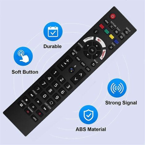 Remplacez la télécommande TV N2QBYA000037 R3PA23 par -- (1/5)