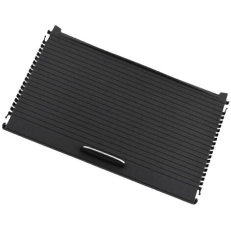 Rideau de rangement pour accoudoir arrière avec porte-gobelet et boîte à eau pour W204 W207, noir-- (1/5)
