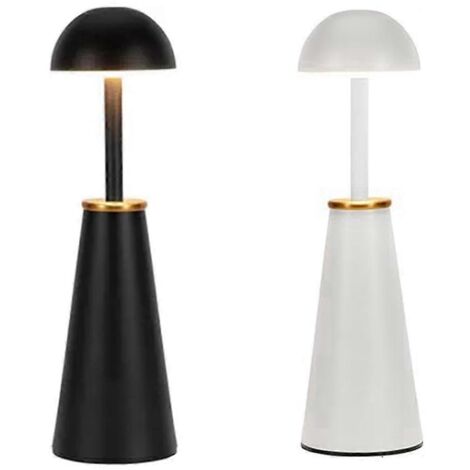 Lampe de table LED sans fil rechargeable, lampe portable à piles --- (1/5)