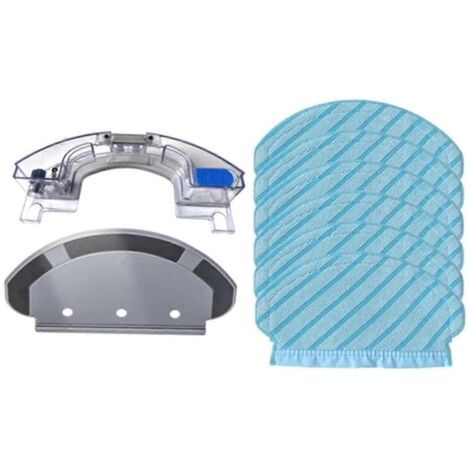 Réservoir d'eau, support et chiffon pour aspirateur Ecovacs Deebot (1/5)
