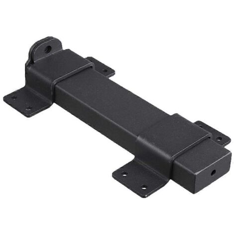 loquet coulissant pour portail, verrou de sécurité robuste avec trou pour cadenas -- (1/5)