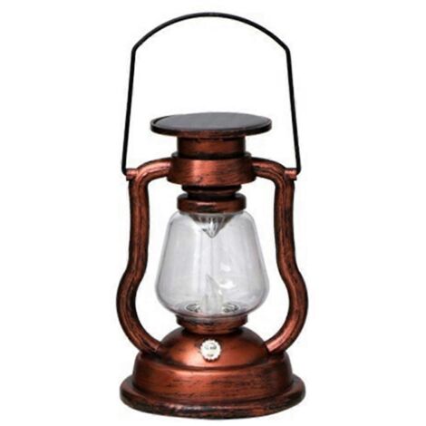 Lanterne solaire portable à suspendre pour décoration de jardin --- (1/5)