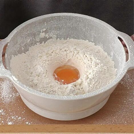 Tamis à farine de cuisine - Passoire compacte - Outil de pâtisserie S-- (1/5)