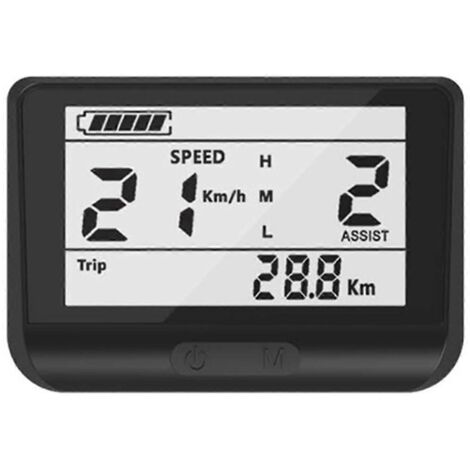 Écran LCD 760S pour vélo électrique, protocole UART, connecteur femelle 5 broches -- (1/5)