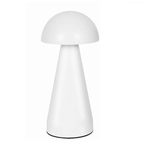 Lampe de table LED rechargeable en forme de champignon, lampe de chevet de bureau B-- (1/5)