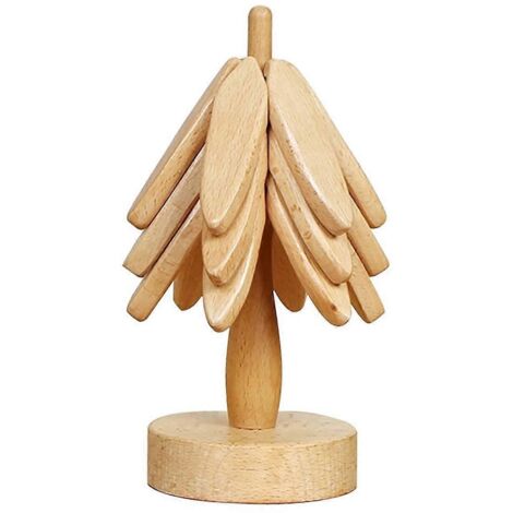 Dessous de plat en bois décoratifs pour la cuisine et la salle à manger -- (1/5)