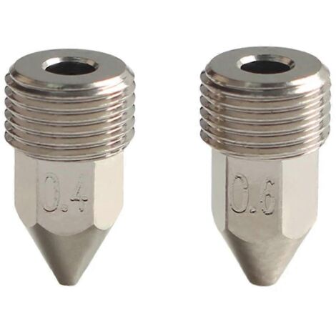 Buses à haut débit 0,4 mm/0,6 mm pour extrudeuse Hotend en acier trempé -- (1/5)