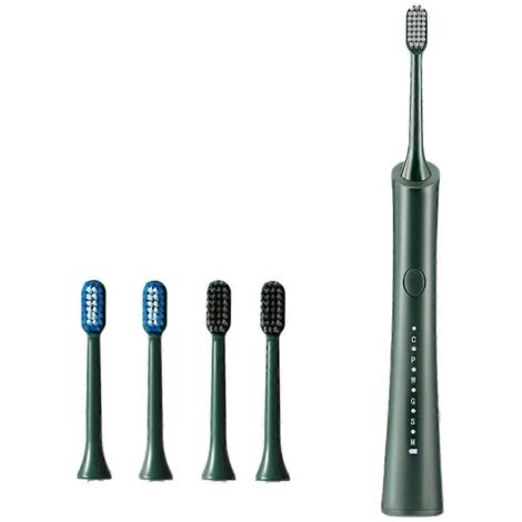 Brosse à dents électrique pour adultes et enfants, 6 modes, E-- (1/5)