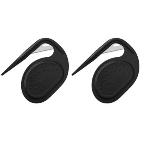 Peigne pour chien à nœud ouvert, peigne d'épilation pour animaux de compagnie noir-- (1/5)