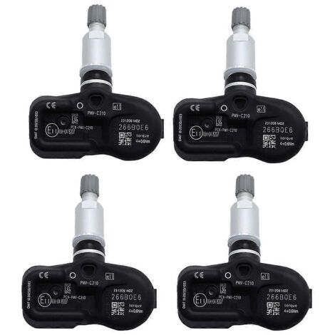 Capteur de pression des pneus TPMS pour voiture (4 pièces) 42607-30071 pour-- (1/5)