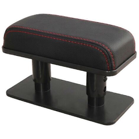 Coussin d'accoudoir noir pour voiture avec support pour coudes-- (1/5)