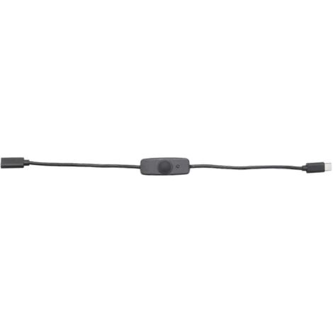 Interrupteur d'alimentation USB Type C avec voyant lumineux pour 4B-- (1/5)