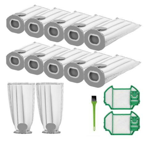 Sac pour aspirateur Kobold VK7 FP7, 10 sacs filtrants et 2 filtres -- (1/5)
