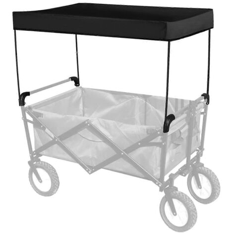 Auvent pour chariot de jardin, protection solaire - (1/5)