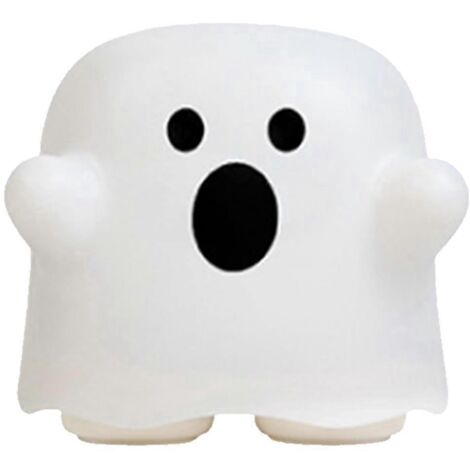 Lampe veilleuse fantôme pour chambre à coucher, décoration idéale pour Halloween - (1/5)