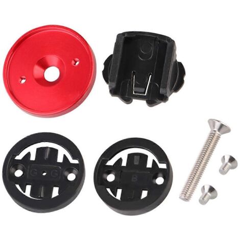 Support de potence de vélo avec convertisseur de chronomètre pour rouge-- (1/5)