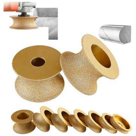 Meule diamantée Edge, meule diamantée manuelle à profil 3 pouces (40 mm) -- (1/5)