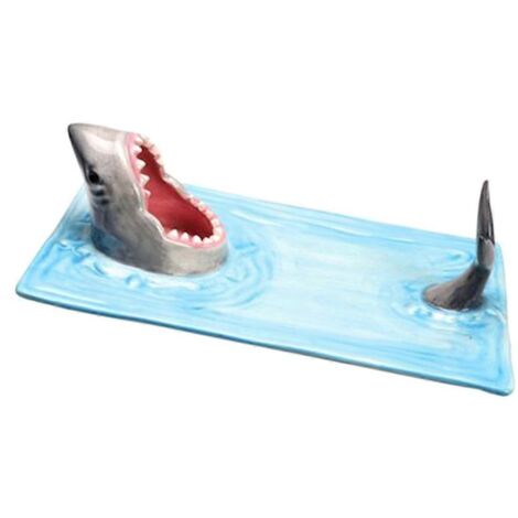Plateau à fromage rectangulaire en forme de requin, décoration de table et de cuisine (1/5)