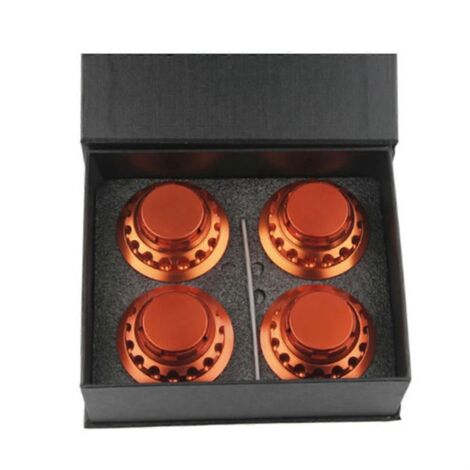 Enjoliveurs centraux de roue orange pour 917 918-- (1/5)