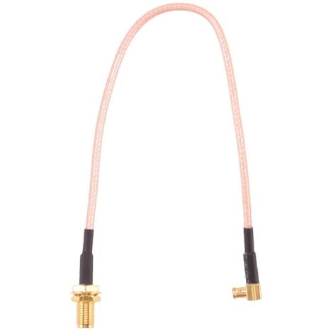 Câble adaptateur MCX mâle vers SMA femelle RG316 à faible perte, 21 cm (1/5)