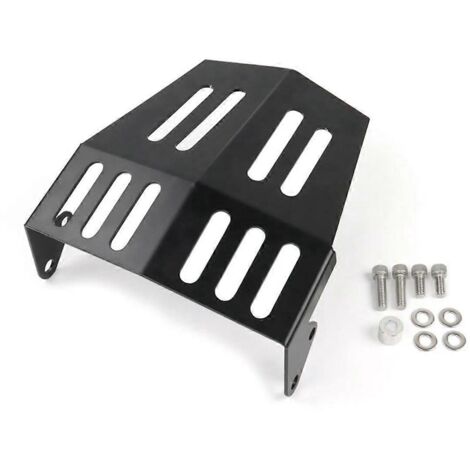 Grille inférieure avant de moto, cache de spoiler de mentonnière - (1/5)